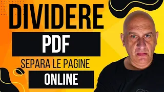 Come ti DIVIDO un PDF in 5 secondi! | Tutorial 123APPS.com