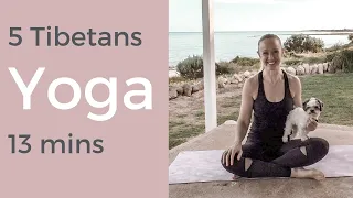 5 Tibetans Exercises - The Fountain of Youth Yoga Series - CURES MY BACK PAIN