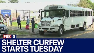 NYC migrant crisis: Shelter curfew starts Tuesday