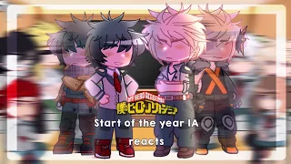 — Start of the year 1A reacts + All might & Aizawa || MHA/BHNA || 2/2 || spoilers || Kavana ||
