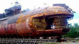 Grabe.. Ito Pala Ang Pinaka Malaking Abandonadong Submarine Sa Mundo..