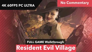 Resident Evil 8 Village Gameplay - Walkthrough full game - 4k 60fps - No commentary