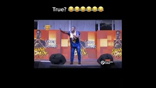 Ghana's funniest comedian Lekzy decomic at it