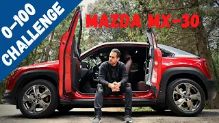 Mazda MX-30 (Electric) - 0-100 km/h in real life