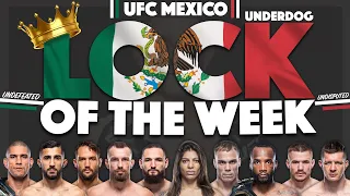 Jacob's LOCK OF THE WEEK for MEXICO | LOTW | We Want Picks #UFCMEXICO
