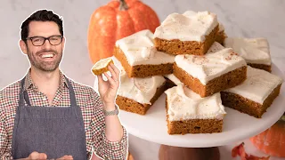 AMAZING Pumpkin Bars | Preppy Kitchen