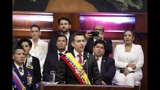 Presidente Constitucional de la República del Ecuador. Daniel Noboa Azin - Sesión Solemne