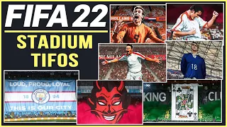 FIFA 22 | ALL 143 STADIUM TIFOS ft. NEW & MORE