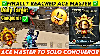 🇮🇳Finally Reached Ace Master in Solo | Solo tpp | C3s7 solo conqueror