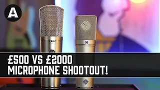 Can a £500 Microphone sound as good as a £2000 Microphone? - Warm Audio vs Neumann