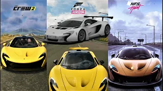 Need For Speed Heat vs Horizon 4 vs The Crew 2 vs | McLaren P1 4K Gameplay Comparison