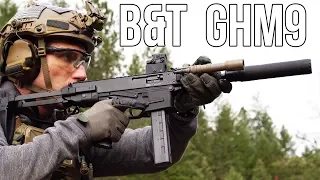 B&T GHM9 pistol caliber carbine (MP5 competitor?)