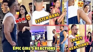 BODYBUILDER PUBLIC REACTION🔥 IN WAVE MALL JAMMU ❤️ | CRAZY PUBLIC REACTIONS 🥵