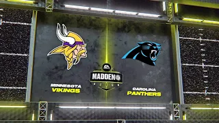 Madden NFL 24 | Minnesota Vikings vs Carolina Panthers - Week 4 | Simulation - PS5 Gameplay