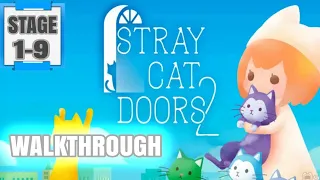 Stray Cat Doors 2 Walkthrough Full Stage 1-9 || Help Solution