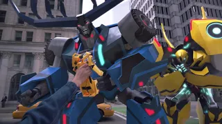 Transformers Robots in Disguise (2015) - Power Surge Bumblebee commercial