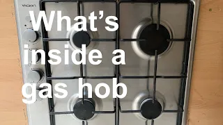 WHATS INSIDE A GAS HOB, gas tutorial on what you will find inside a gas hob and see how it works