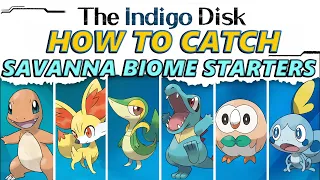 All Savanah Biome Starter Pokemon Location Guide in Pokémon Scarlet and Violet: Indigo Disk