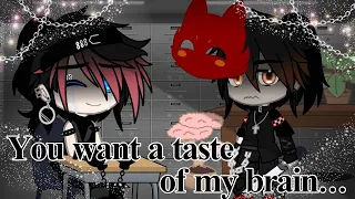 []You want a taste of my brain~[] Mennard/Enchael[]