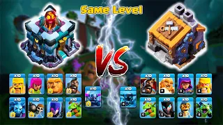 🔥🔥Same Level🔥🔥 New TH-13 Troops vs BH Troops