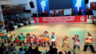 Contradanza de Huamachuco todas las sangres 2017