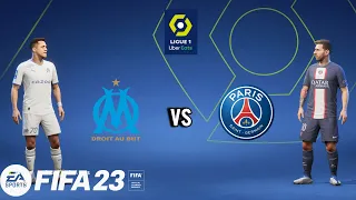 FIFA 23- PSG vs Marseille - LIGUE 1 FULL MATCH GAMEPLAY