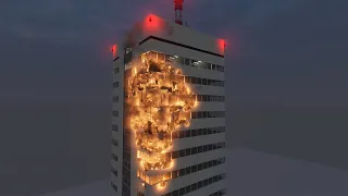 Office Building on FIRE | Teardown