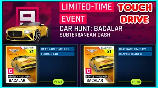 Asphalt 9 - BENTLEY MULLINER BACALAR Car Hunt Touchdrive