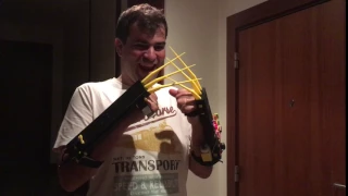 Wolverino: Muscle-controlled Fully Automatic DiY X-Men Wolverine Claws