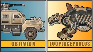 Earn To Die 3 - Oblivion + Dino Robot Euoplocephalus | Show Me Games