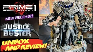 Prime 1 Studios Justice Buster Ultimate Edition Unbox Review