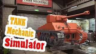 Разбираем Шерман до основания - ч3 Tank Mechanic Simulator