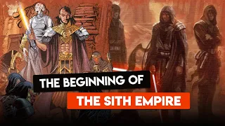 The FIRST SITH LORDS and Their War With the Jedi: The story of the Hundred-Year Darkness - RH #6