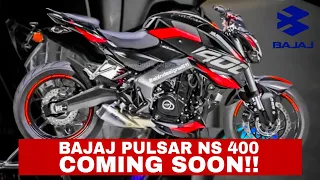 BAJAJ PULSAR NS 400 IS COMING SOON | BAJAJ PULSAR NS 400 | BAJAJ PULSAR NS 200 | PULSAR NS 400