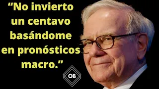 Warren Buffett y las previsiones sobre la economía