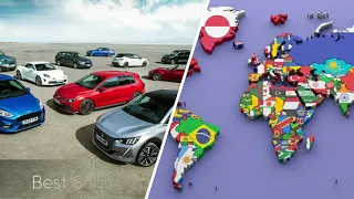 The Most Popular Car in Every Country | Best Selling Cars Around The World