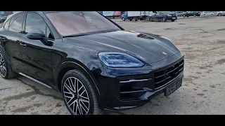 Porsche Cayenne Coupe - полировка и бронирование кузова, керамика, бронирование элементов в салоне