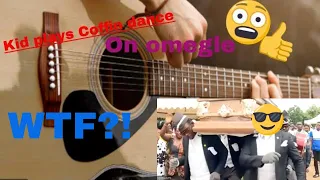Guy plays Coffin Dance on omegle
