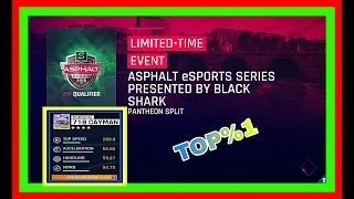 Asphalt 9 eSPORTS SERIES PRESENTED BY BLACK SHARK [RAUND 2] TOP%1