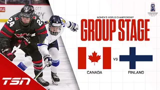 Canada vs. Finland FULL HIGHLIGHTS | 2024 Women's World Hockey Championship