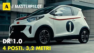 DR 1.0 elettrica | In 3,2 metri 4 posti e (fino) 294 km di autonomia. Da 19.900 euro