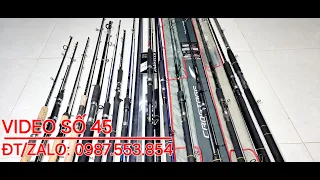 CẦN CÂU NHẬT - CẦN LURE DAIWA_MAJOR CRAFT  - VIDEO SỐ 45 NGÀY 02/05/2024