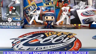 2019 BOWMAN DRAFT SAPPHIRE 2 CASE (20 BOX) PLAYER BREAK   eBay 02/23/20