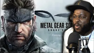 Metal Gear Solid Delta: Snake Eater - Announcement Trailer | REACTION + THOUGHTS!!!