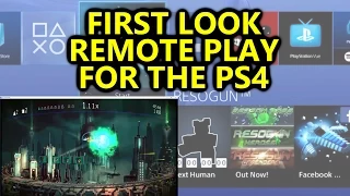 First Look - PlayStation 4 Remote Play on PC/Mac