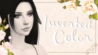 The Sims 4 Challenge Inverted Color | Инверсия цветов в CAS