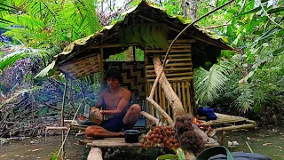 CAMPING BUSHCRAFT-HIDUP DI ALAM LIAR DENGAN  MEMANFAATKAN APA YANG ADA