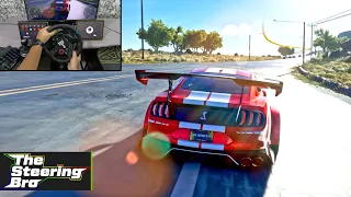 The Crew Motorfest - FORD MUSTANG SHELBY GT500 | G29 Steering Wheel & Paddle Shifter Gameplay