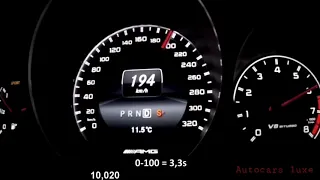TOP SPEED CLS 63 AMG 700HP 0-290km/h ACCELERATION & TOP SPEED