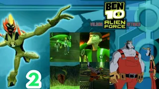 ben 10 vilgax attacks walkthrough Part 2 || ben 10 alien force || all aliens ||ben 10 gameplatform